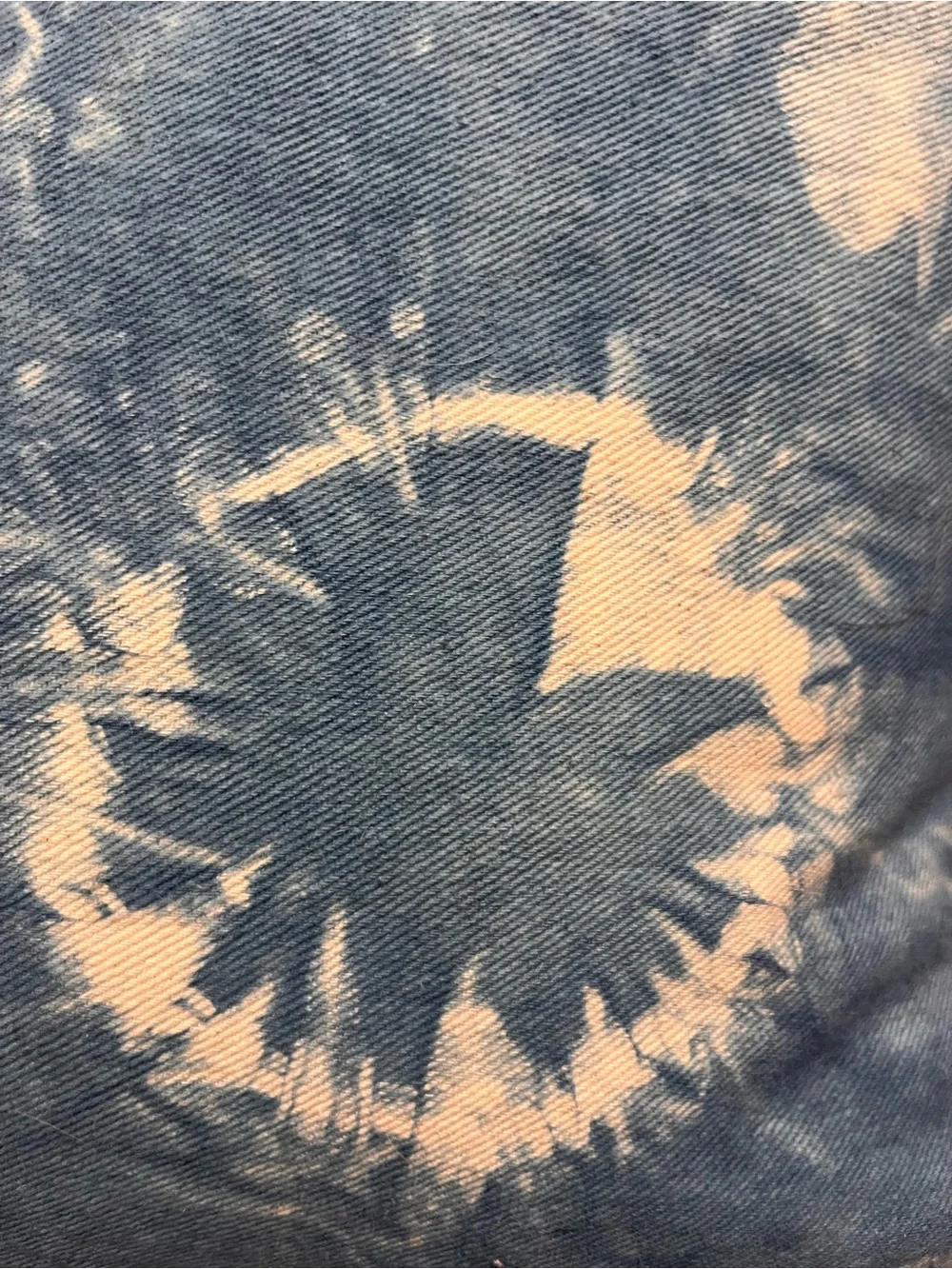Artisan-made Indigo Shibori-Dyed Decorative Throw Pillow
